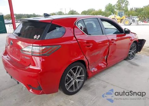 2016 Lexus Ct 200H z USA, uszkodzony, nr VIN JTHKD5BH8G2251343